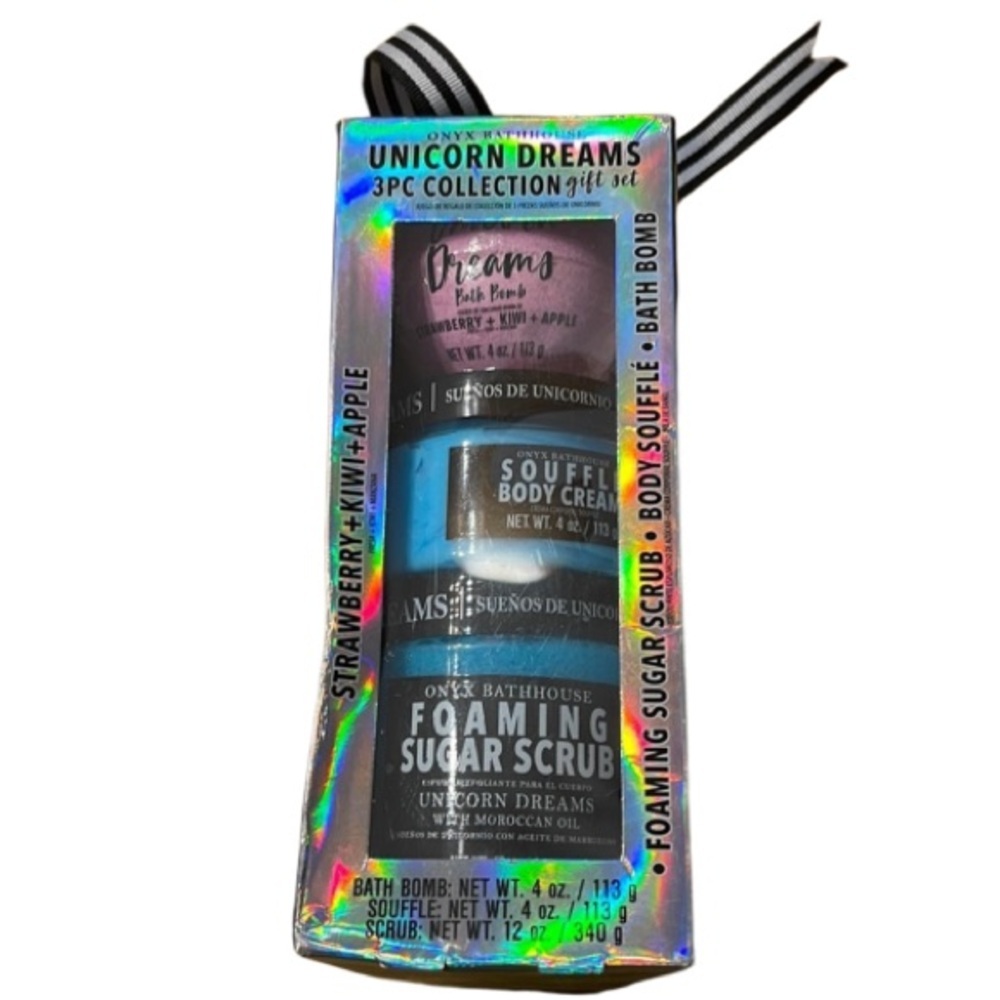 ONYX  Bathhouse unicorn dreams gift set